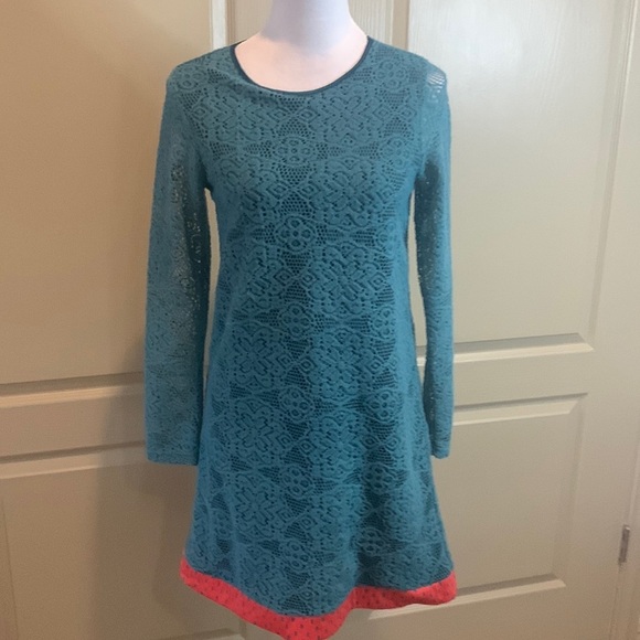 NWT Zaza Couture Eyelet Dress, Size Small - Picture 1 of 6